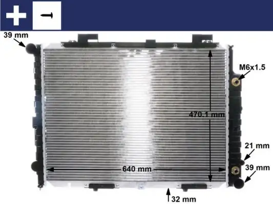 MAHLE CR2204001S Radyatör resmi