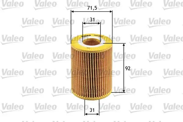 VALEO 586504 Yağ Filtresi resmi