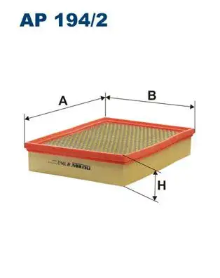 FILTRON AP194/2 Hava Filtresi resmi