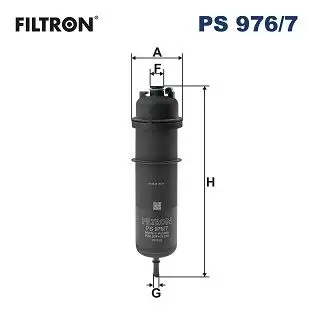 FILTRON PS976/7 Yakıt Filtresi resmi