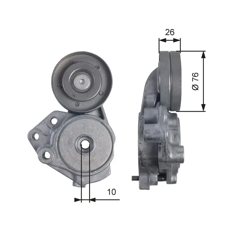 GATES T39173 Kayış Gergi Kütüğü 03C145299J resmi