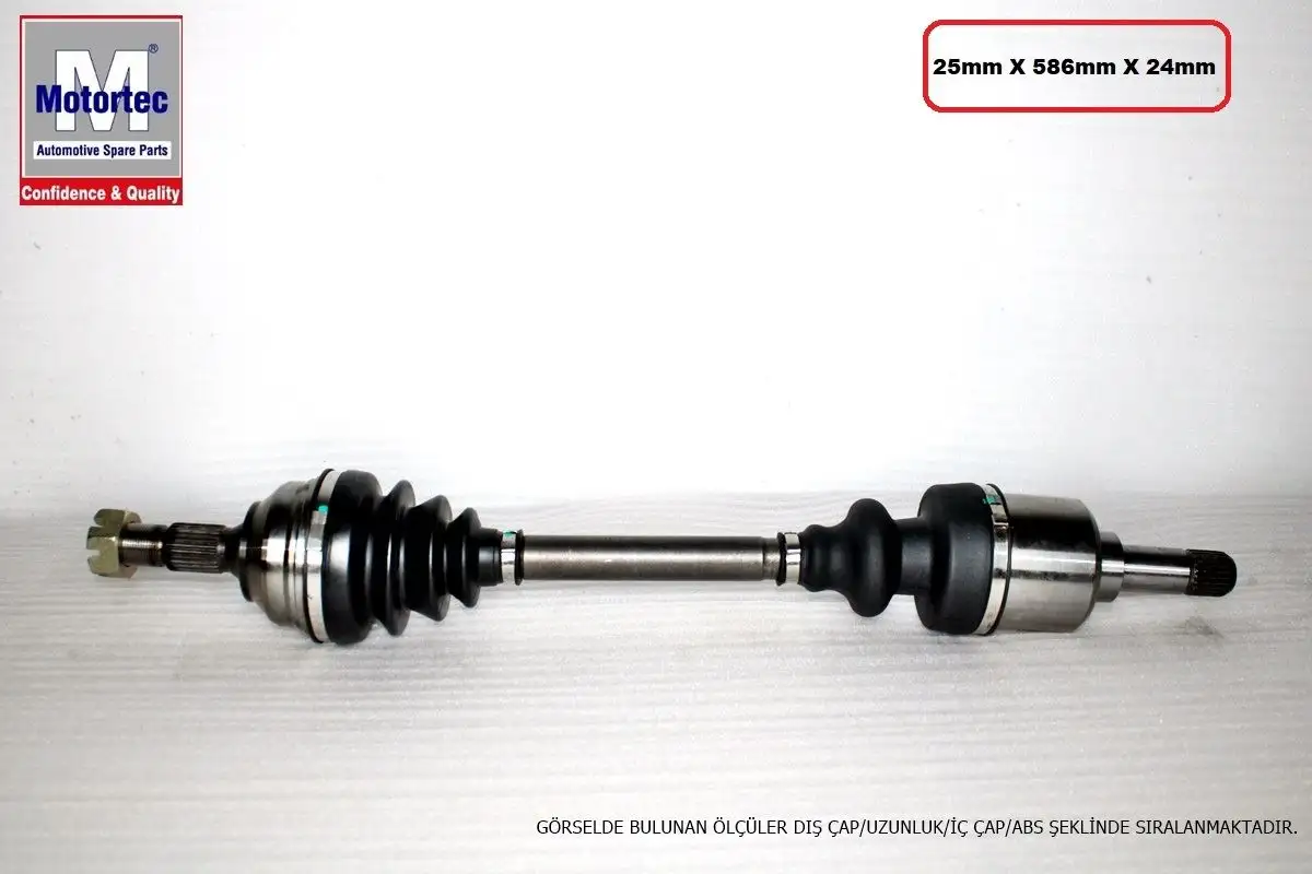 MOTORTEC PEG0187 Ön Aks (Sol) resmi