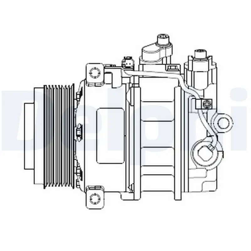 DELPHI CS20378 Klima Kompresörü A0022305311 resmi