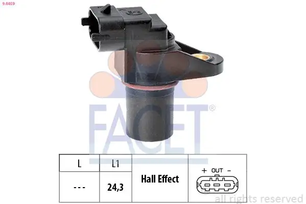 FACET 9.0459 Eksantrik Sensörü resmi