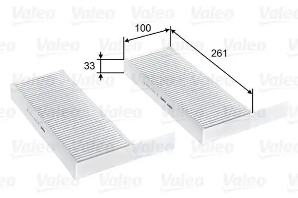 VALEO 715808 Polen Filtresi 9804163380 resmi