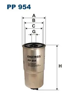 FILTRON PP954 Yakıt Filtresi resmi