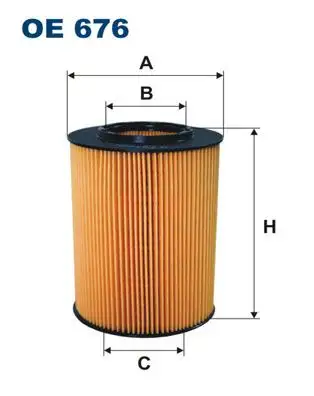 FILTRON OE676 Yağ Filtresi 1397764G resmi