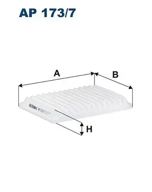 FILTRON AP173/7 Hava Filtresi 1378081PA0000 resmi