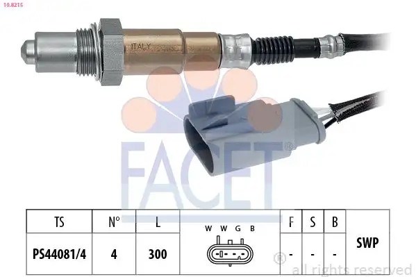 FACET 10.8215 Oksijen Sensörü 55222781 resmi