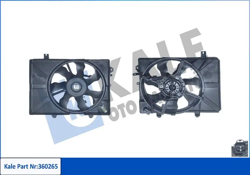 KALE 360265 Fan Motoru 253861C100 resmi