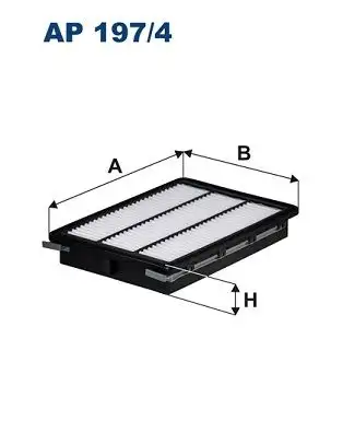 FILTRON AP197/4 Hava Filtresi 28113D3300 resmi