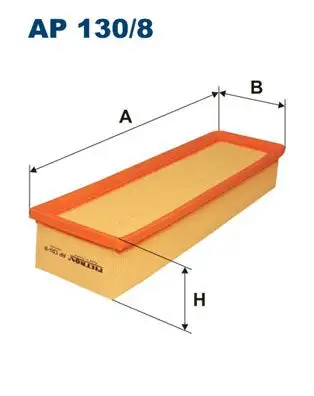 FILTRON AP130/8 Hava Filtresi resmi