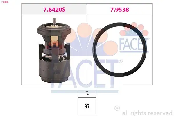 FACET 7.8420 Termostat resmi