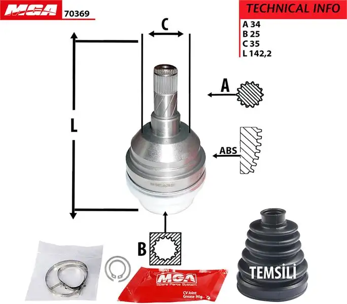 MGA 70369 Aks Kafası (İç) 374195 resmi