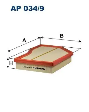 FILTRON AP034/9 Hava Filtresi A6540940204 resmi