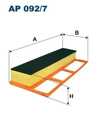 FILTRON AP092/7 Hava Filtresi resmi