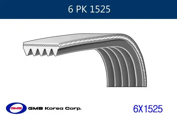 GMB 6PK1525 Kayış resmi