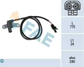 FAE 79145 Krank Sensörü 7700739791 resmi
