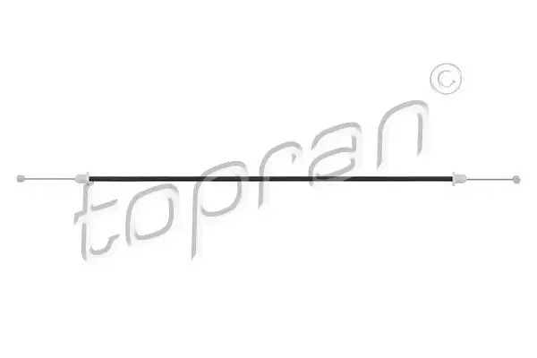 TOPRAN 408989001 El Fren Halatı (Ön) A6394202585 resmi