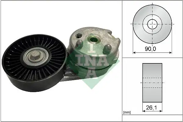 INA 534066810 Kayış Gergi Kütüğü LR035493 resmi