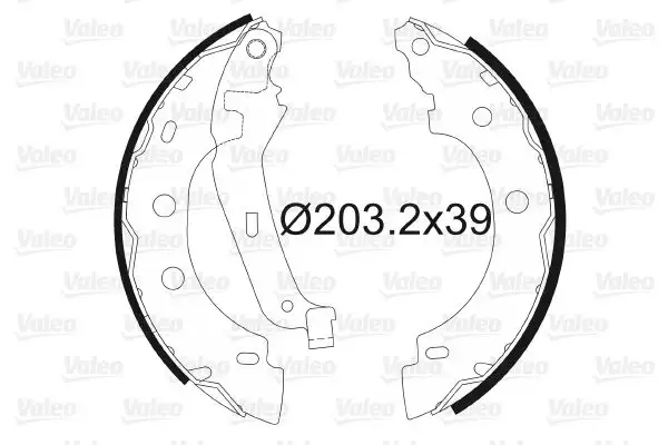 VALEO 562642 Arka Fren Balatası 7701205523 resmi