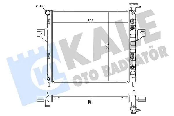 KALE 342085 Radyatör resmi