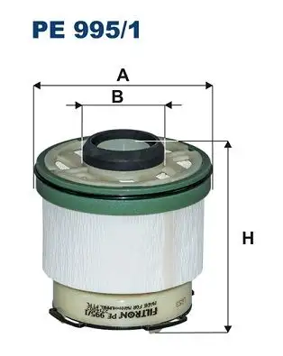 FILTRON PE995/1 Yakıt Filtresi 1WA013ZA5 resmi