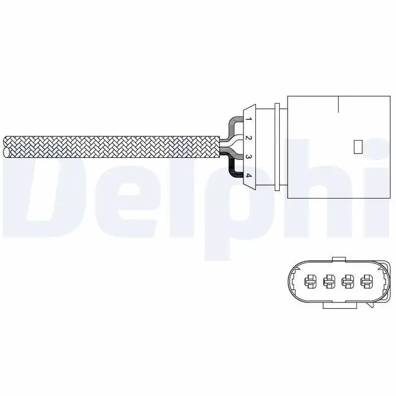 DELPHI ES20338-12B1 Oksijen Sensörü resmi