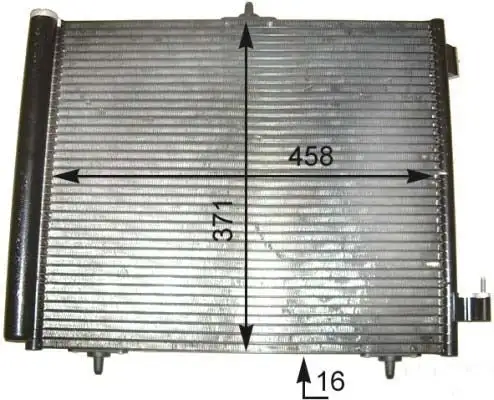 MGA 82130 Klima Radyatörü 6455AL resmi
