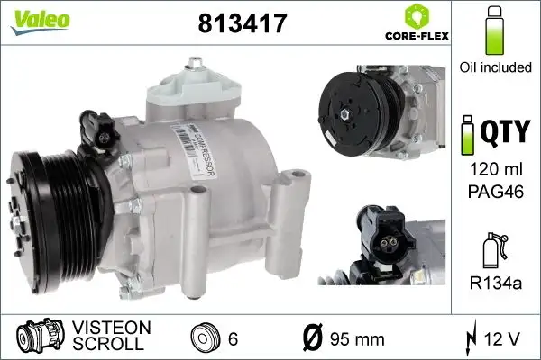 VALEO 813417 Klima Kompresörü resmi