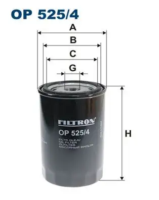 FILTRON OP525/4 Yağ Filtresi resmi