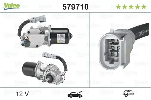 VALEO 579710 Silecek Motoru (Ön) 7701058169 resmi