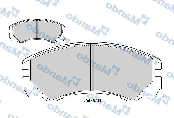 MANDO MBF015760 Ön Fren Balatası resmi