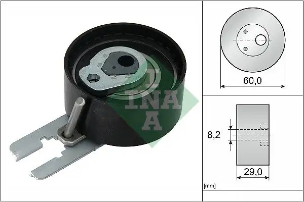 INA 531055510 Triger Gergi Rulmanı resmi