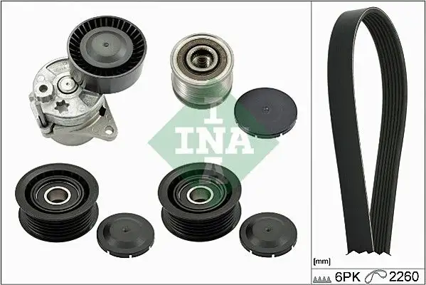 INA 529011522 Kayış Seti resmi