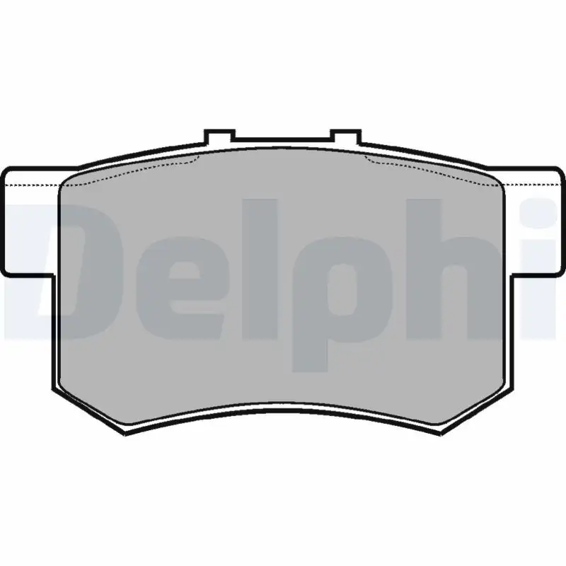 DELPHI LP948 Arka Fren Balatası resmi