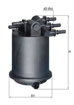 MAHLE KL414 Yakıt Filtresi 8200416946 resmi