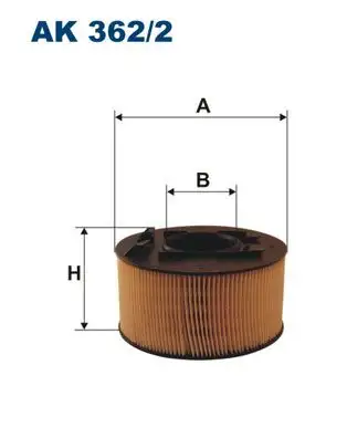 FILTRON AK362/2 Hava Filtresi 13717503141 resmi