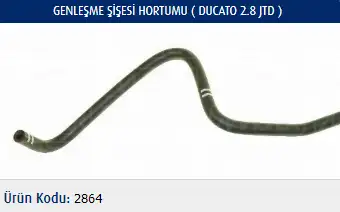 MASTER M2864 Yedek Su Deposu Hortumu 1340293080 resmi