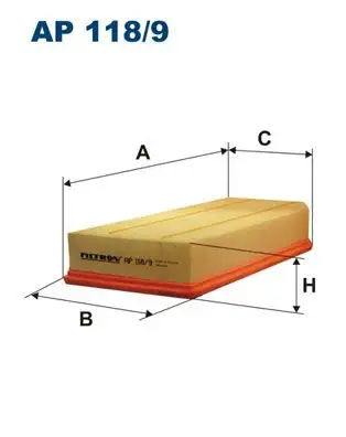 FILTRON AP118/9 Hava Filtresi resmi