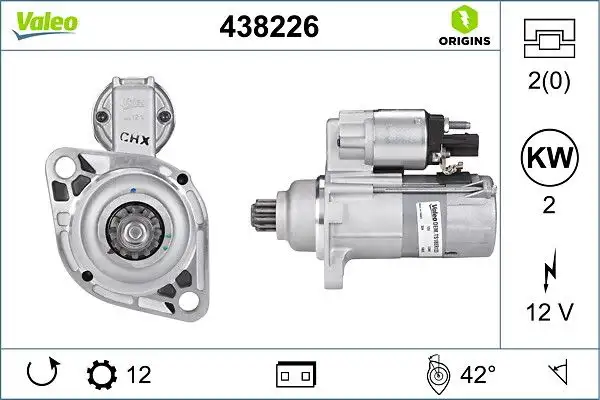 VALEO 438226 Marş Motoru resmi
