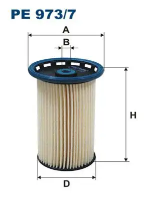 FILTRON PE973/7 Yakıt Filtresi 7N0127177B resmi