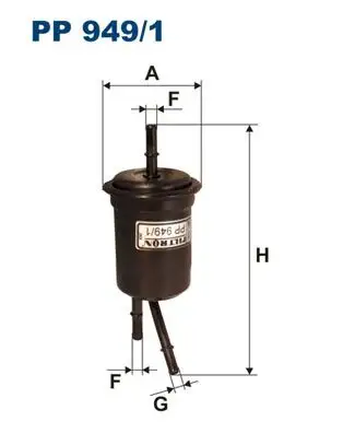 FILTRON PP949/1 Yakıt Filtresi resmi