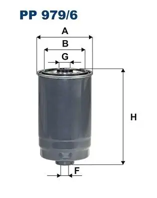 FILTRON PP979/6 Yakıt Filtresi 31922A9000 resmi