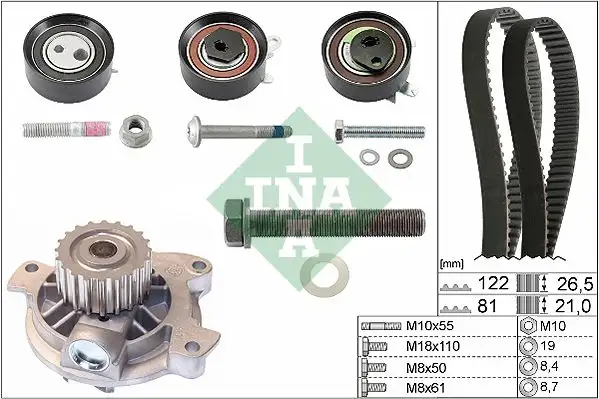 INA 530048330 Triger Seti ve Devirdaim resmi