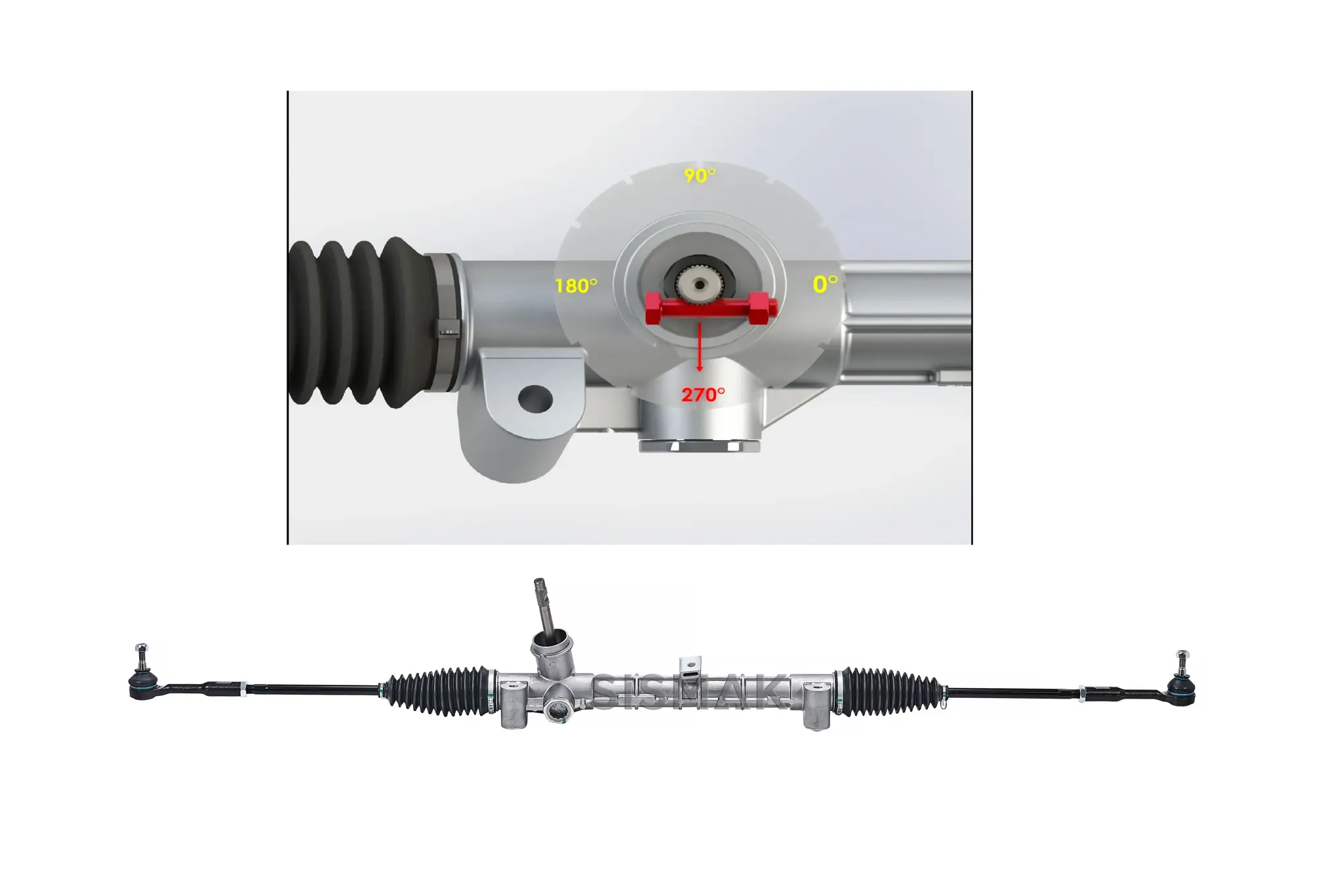 SİSMAK 214512T Direksiyon Kutusu 52014014 resmi