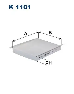 FILTRON K1101 Polen Filtresi 46723331 resmi
