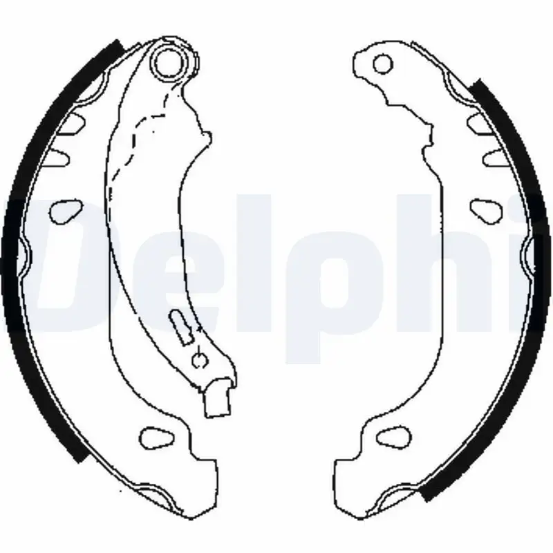 DELPHI LS1848 Arka Fren Balatası resmi
