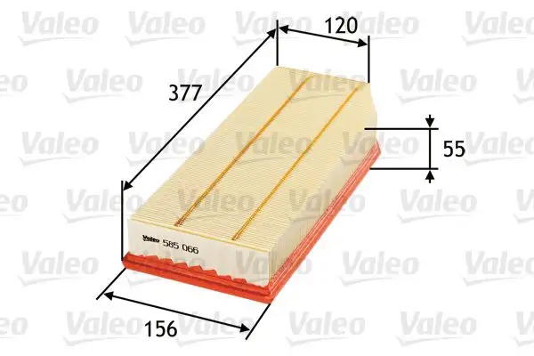 VALEO 585066 Hava Filtresi resmi