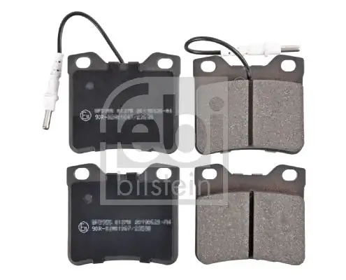 FEBI 16173 Arka Fren Balatası A0034200020 resmi